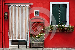 Colored houses of Burano