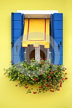 Colored houses of Burano