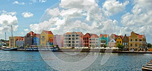 Colored houses curacao