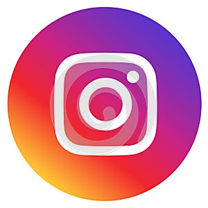 Colored Instagram logo icon