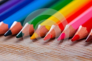 Colored lead pencils