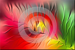 Colored leaf 3d background wallpaper vector illustration