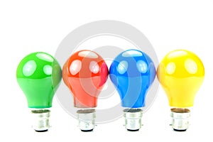 Colored Light Bulbs