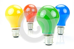 Colored Light Bulbs
