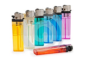 Colored lighters