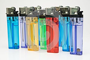 Colored lighters