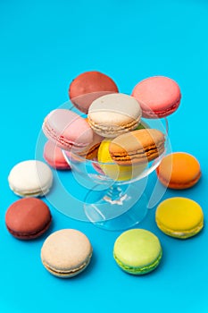 Colored macaroons
