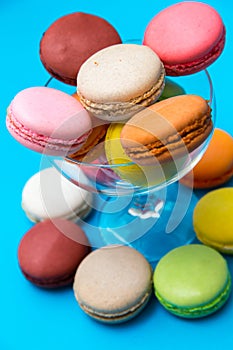 Colored macaroons