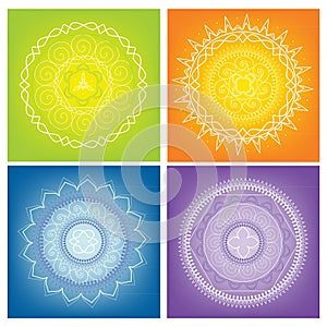 Colored Mandalas