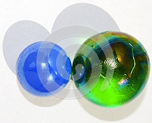 Colored marbles