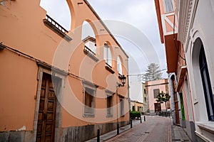 Colored Modern Building Windows in Las Palmas