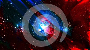 Beautiful mystical planets