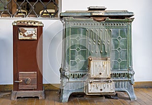 Colored old stoves