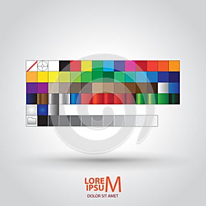 Colored Palette Guide photo