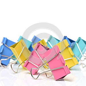 Colored paper clip