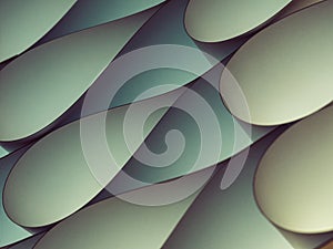 Colored paper droples photo
