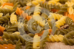 Colored pasta