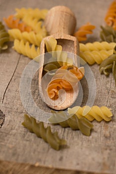 Colored pasta