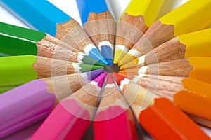 Colored pencil photo