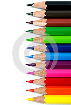 Colored pencils photo