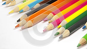 Colored pencils background