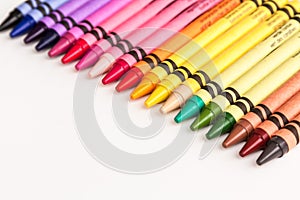 Colored Pencils and Crayons