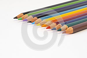 Colored Pencils in Focus