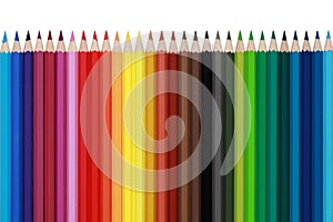 Colorato matite linea 