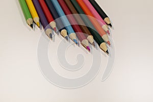 Colored Pencils Together Top