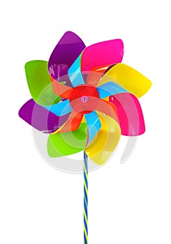 Colored pinwheel