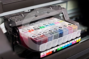 Colored Printer Ink Cartridges