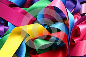 Colored ribbons