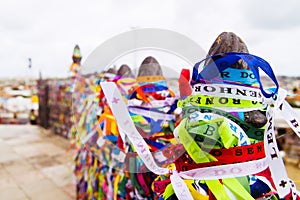 Colored Ribbons in Bahia, Brazil