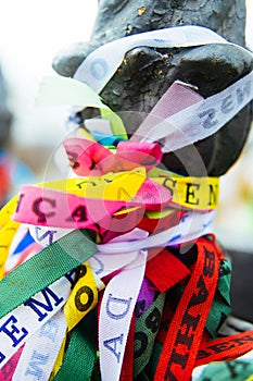 Colored Ribbons in Bahia, Brazil