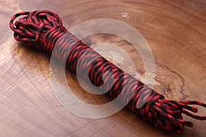 Colored rope parachute cord