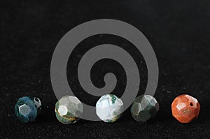 Colored Semi Precious Stones