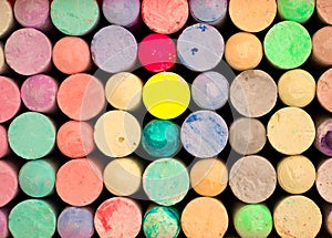 Colored Sidewalk Chalk Background Texture