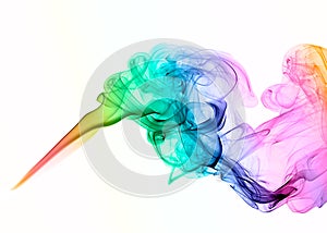 Colored smoke