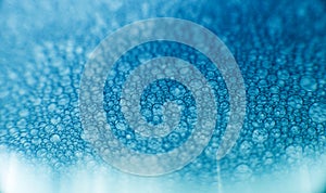 Colored soap and water bubbles. Abstract background.