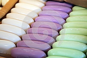 Colored soaps
