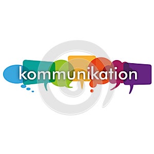 Colored Speech Bubbles Header Kommunikation