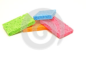 Colored Sponges photo