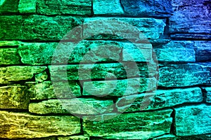 Colored stone background
