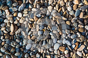 Colored stones as a nice background