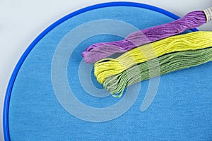 colored threads for embroidery