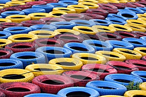 Colored tires