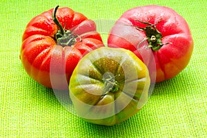 Colored tomato