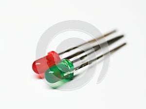 Colored two light-emitting diodes