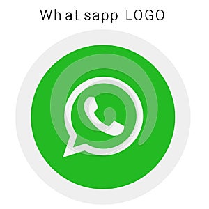 WhatsApp logo with vector Ai file. rounded colored
