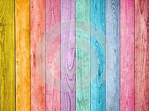 Colored wood background